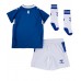 Everton kläder Barn 2022-23 Hemmatröja Kortärmad (+ korta byxor)